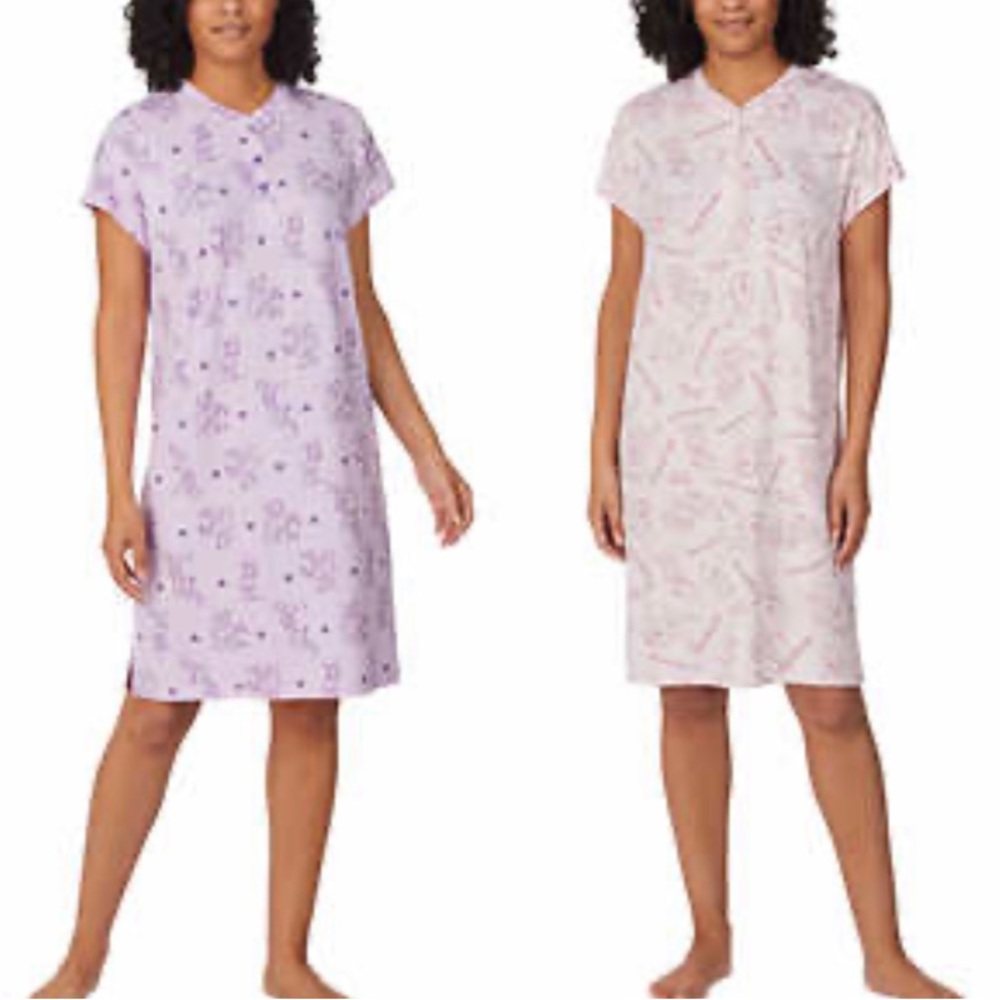 Disney 2 pack Sleep Dress Nightgown Pajamas Mickey and Minnie Mouse